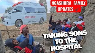 DAY 3 UPDATES FOR NGASHURA FAMILY  WE HAVE MOVED THEM TO ABETTER PLACE AS WE BUILD THEM A HOUSE 