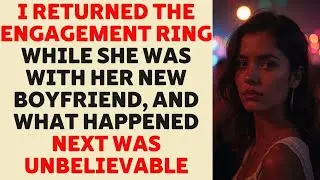 I gave her the ring in silence, and her reaction shattered me completely