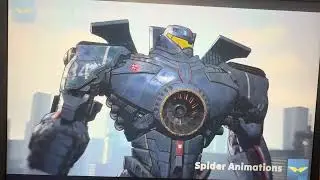 Reacting Mechagodzilla & Gipsy Danger & Crimson Typhoon vs Mega Kaiju Animation Fight
