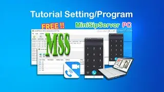 Tutorial Setting Program Mini Sip Server Telepon VoIP PC
