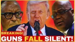 TRUMP SHOCKS WORLD: KAGAME & CONGO PRESIDENT SIGN PEACE AFTER YEARS OF WAR!