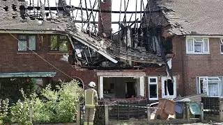 Man critical with serious burn injures following explosion at house | SWNS