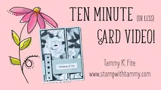 Stampin' Up! Beautiful Gallery Belt & Buckle Card