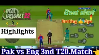 Real cricket 22| best shot video Rc22 shot Map 😰🔥 #real #PakvsEng2ndT20Match #Realcricket22