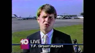 First British Airways Concorde Landing in Rhode Island June 13, 1988