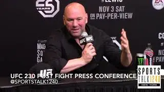UFC 230 Post Fight Press Conferences