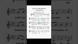 The Lord's My Shepherd (Chilcott) | A♭ Major | ABRSM Grade 5