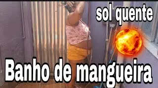 Me Refrescando nos 50 graus de bangu 