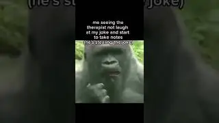 he's stealing the joke #memes #shorts