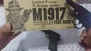 รีวิวmodel capgun tanaka m1917 แบบละเอียด+ประวัติความเป็นมาของปืนลูกโม่m1917