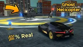 Extreme Car Driving Simulator || Real Ghost 👻 Helicopter 🚁 In Airport || Most Watch 😨