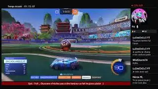 Live Rocket league je joue avec vous fr #Rocket league #SniperRL #D7 #France
