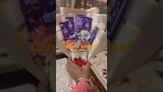 Special bouquet for chocolate Day and rose Day #candlecraft #cake #cupcakebouquet ￼
