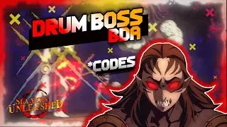 [+45 New Codes] Latest Updated New Drum Boss In Slayers Unleashed | Best for Beginners [Showcase]!!