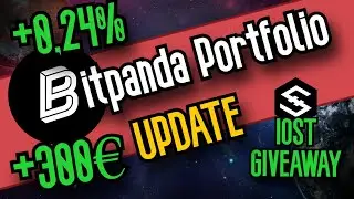 Bitpanda Portfolio Update: +0,24% +300&euro; IOST GIVEAWAY und Pantos News