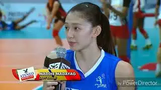 PVL Maddie Madayag Highlights Quick and Running Attack