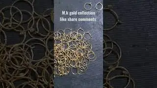 nathli design m.k gold collection like share comments #mashallah #viral #jewellery #love #pakistan