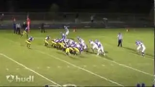 Sam Smartt #56 2012-13 Varsity OL/DL Highlights