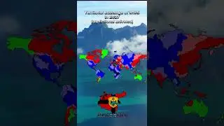 territory exchange of WW5 in my fictional universe #fictionalreality #mapping #map