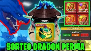 SORTEO DE DRAGON PERMA!! | BLOX FRUITS DUNGEON Y LEVI @SombraJaserRD​