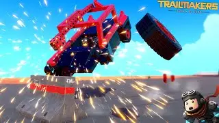 This Car Will Spontaneously Crash at the Push of a Button! - Trailmakers Early Access Gameplay