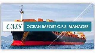 OCEAN IMPORT CFS Manager