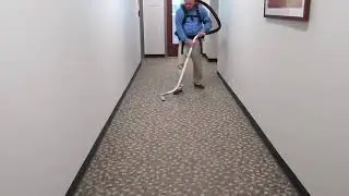 Proper Vacuuming Motion with a ProTeam Backpack Vacuum