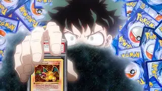 DEKU DREAMS OF A PSA 10 CHARIZARD | My Hero Academia