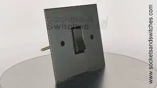 Ultra Square Old Bronze Sockets and Switches
