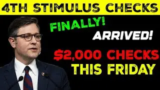 Biden Approves Finally - $2,000 Stimulus Check Will Be in Banks on Friday - Get Your Banks Ready!