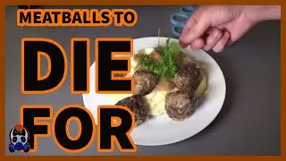 MOLLY WEASLEY'S MEATBALLS | HARRY POTTER RECIPE | WITH MASHED POTATOES