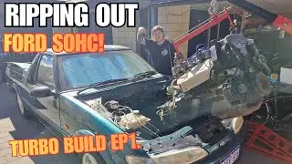 Демонтаж двигателя Ford SOHC 4.0L | Сборка турбированного двигателя SOHC, эпизод 1.