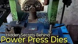 Intersting Power Press Works | Pipe Pressing On Power Press