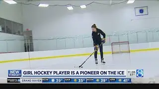 1st EGR girl varsity hockey player &lsquo;fits right in&rsquo;