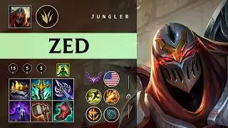 Zed Jungle vs Nunu & Willump - NA Master Patch 26.03