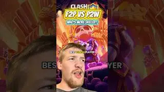 F2P vs. P2W no skilled decks #clashroyale #clashroyaleshorts #clashroyalememes #supercell
