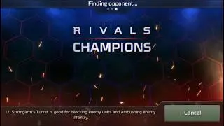 Command & Conquer Rivals: RIVALS CHAMPIONS JAN 2019 Highlights (no commentary)