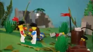 lego short bluecoat vs redcoat