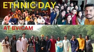 VLOG 1 | ETHNIC DAY AT BVICAM | DELHI