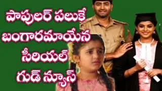 Good news to fans Super hot Paluke Bangaramayena serial starmaa serials today New Serials