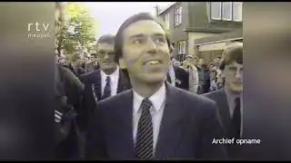 Opening studio RTV Meppel in 1988 (archief)