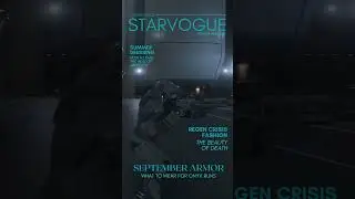 Mach deinen Hangar zum Catwalk#StarCitizenStyle #SpaceCouture #DigitalRunway