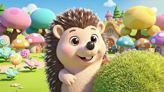 Five Tiny Hedgehog Friends Wiggle Wiggle Wiggle | Cute Woodland Animals & Counting Song