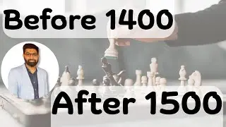 How to cross 1400 elo Chess Rating?