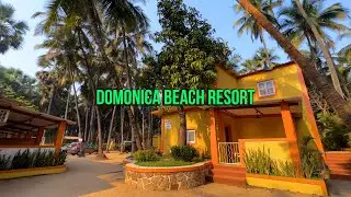 Domonica Beach Resort - Experience Ultimate Relaxation at Manori Surrounded by palm and coconut tree