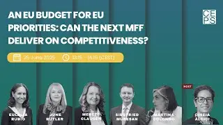 An EU Budget for EU priorities: can the next MFF deliver on competitiveness?
