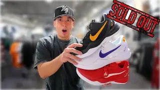 NIKE KEPT THEIR PROMISE !!! 5X KOBE RELEASING IN 1 DAY PICK UP VLOG