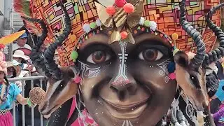 Black and White Carnival - Pasto Nari&ntilde;o Colombia. January 6 2023.