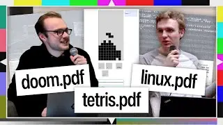 You can run anything in a PDF
