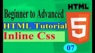 How To Inline CSS In HTML |
